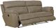 Catnapper® Costa Putty Leather Lay Flat Reclining Sofa-2