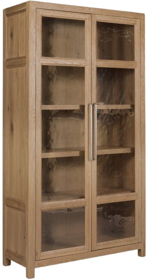 Hooker® Furniture Driftwood Buckboard Display Cabinet-0