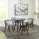 Signature Design by Ashley® Otaska 5 Piece Black Dining Set-3