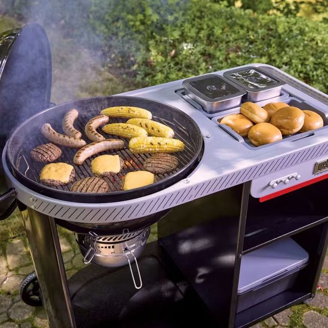 Weber® Performer™ 48" Black Premium Freestanding Charcoal Grill-3