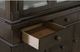 Mazin Furniture Yates Burnished Dark Oak Buffet & Hutch-3