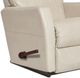 La-Z-Boy® Lennon Ice Leather Manual Rocking Recliner-1
