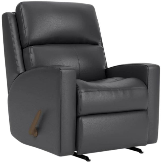 Flexsteel® Customizable Catalina Leather Manual Rocker Recliner-1