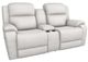 La-Z-Boy® Dorian Porcelain Power Reclining Loveseat with Console, Headrest, and Lumbar-0