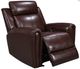 Leather Italia™ Cambria Jonathan Brown Power Glider Recliner-0