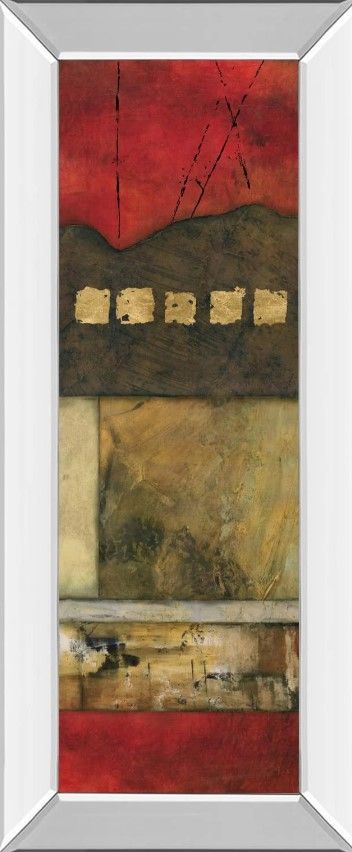 Classy Art Tupelo Honey I by Norm Olson Mirror Framed Wall Art-0