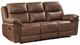 New Classic® Home Furnishings Ryland Brown Dual Manual Reclining Sofa-0