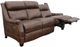 BarcaLounger© Warrendale Worthington Cognac Reclining Sofa-2