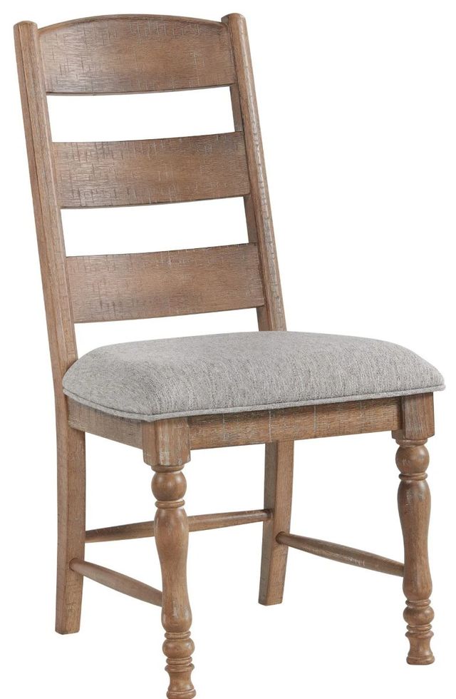 Intercon Highland Gray/Rustic Sandwash Dining Chair-0