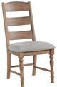 Intercon Highland Gray/Rustic Sandwash Dining Chair-0