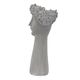 A & B Home Gray Head Wreath Vase-3