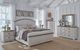 American Woodcrafters Meadowbrook 5-Piece Sand/Whitewash King Arched Panel Bedroom Set-0