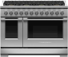 Fisher & Paykel Series 7 48" Stainless Steel Pro Style Natural Gas Range