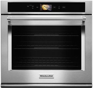 KitchenAid 30" Stainless Steel Smart Electric Built In Single Oven