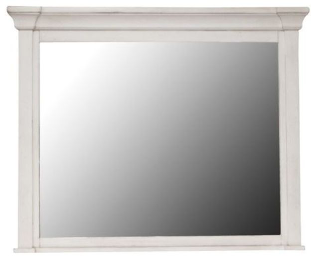 American Wholesale Furniture Stoney Creek White Mirror-0