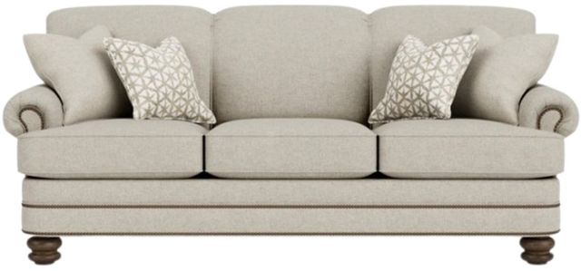 Flexsteel® Customizable Bay Bridge Sofa with Throw Pillow-3