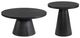 Elements International Portland 2-Piece Black Occational Table Set-0