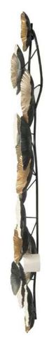 A & B Home Ryder Bronze/Gold/White Hanging Wall Sculpture-1
