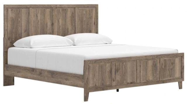 Signature Design by Ashley® Keithland Brown Queen Panel Bed-0
