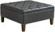 Olliix by Madison Park Lindsey Charcoal Square Cocktail Ottoman-1