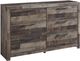 Benchcraft® Derekson 4-Piece Multi-Gray Queen Bedroom Set-4