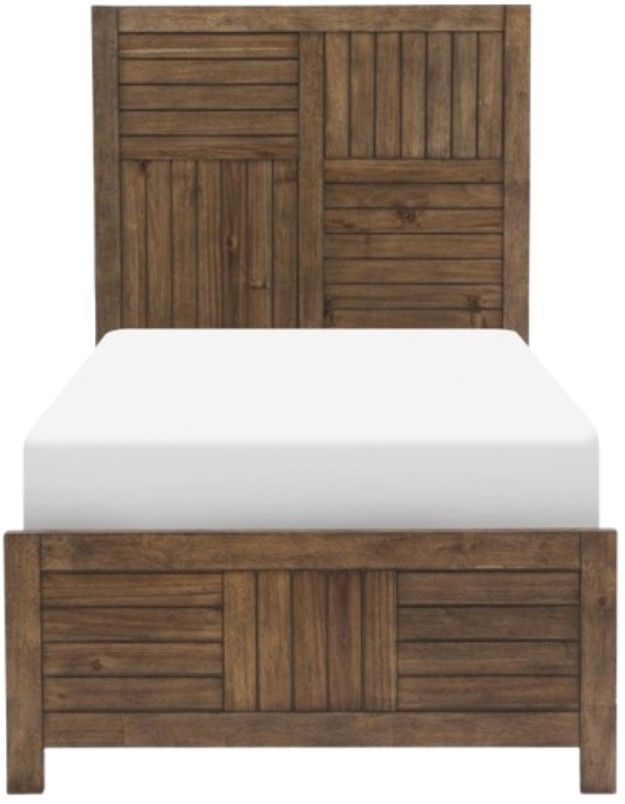 Legacy Classic Summer Camp Tree House Brown Youth Twin Panel Bed-2