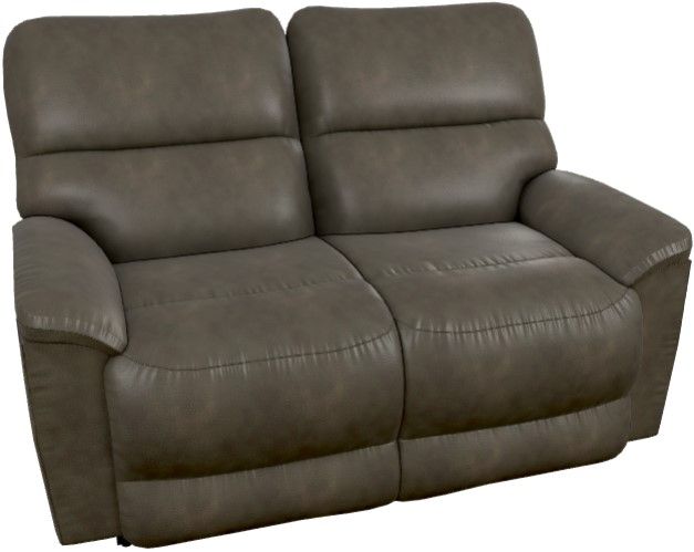 La-Z-Boy® Brooks Slate Manual Reclining Loveseat-0