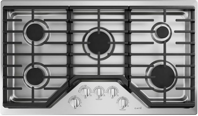 Café™ 36" Stainless Steel Gas Cooktop-0