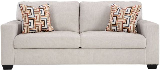Signature Design by Ashley® Aviemore Stone Queen Sofa Sleeper-1