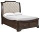 New Classic® Home Furnishings Lyndhurst Walnut Queen Panel Bed-0