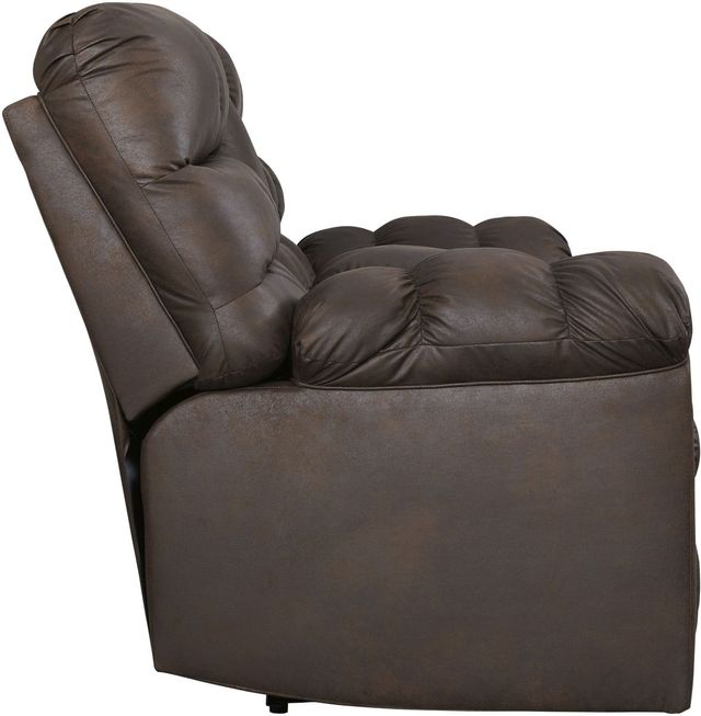 Signature Design by Ashley® Derwin Nut Reclining Loveseat with Console-4
