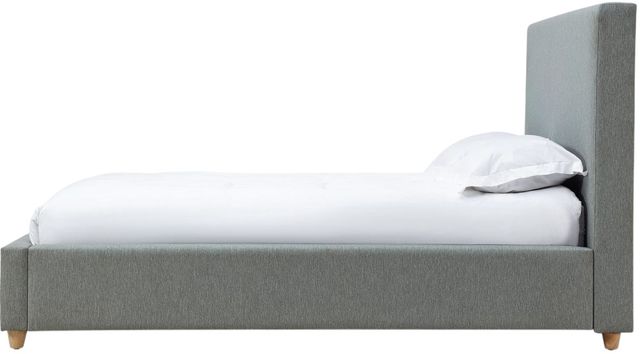 Modus Furniture Olivia Pewter Full Upholstered Platform Bed-3