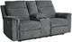 Signature Design by Ashley® Barnsana Gravel Power Reclining Loveseat with Console-0