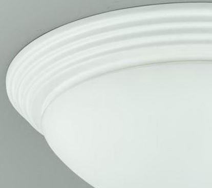 Cal® Lighting & Accessories White Ceiling Lamp-1