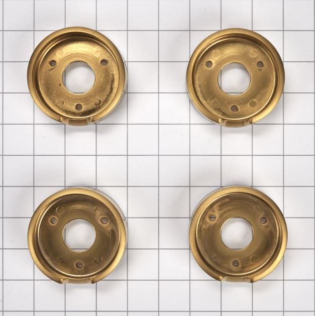 JennAir® 4 Brass Knob Bezel -1