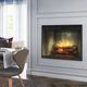 Dimplex® Revillusion Black 36'' Built-in Weathered Concrete Electric Firebox with Front Glass-4