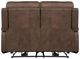 Hooker® Furniture SS Duncan Kalahari Bark Power Reclining Loveseat with Power Headrest and Lumbar-3