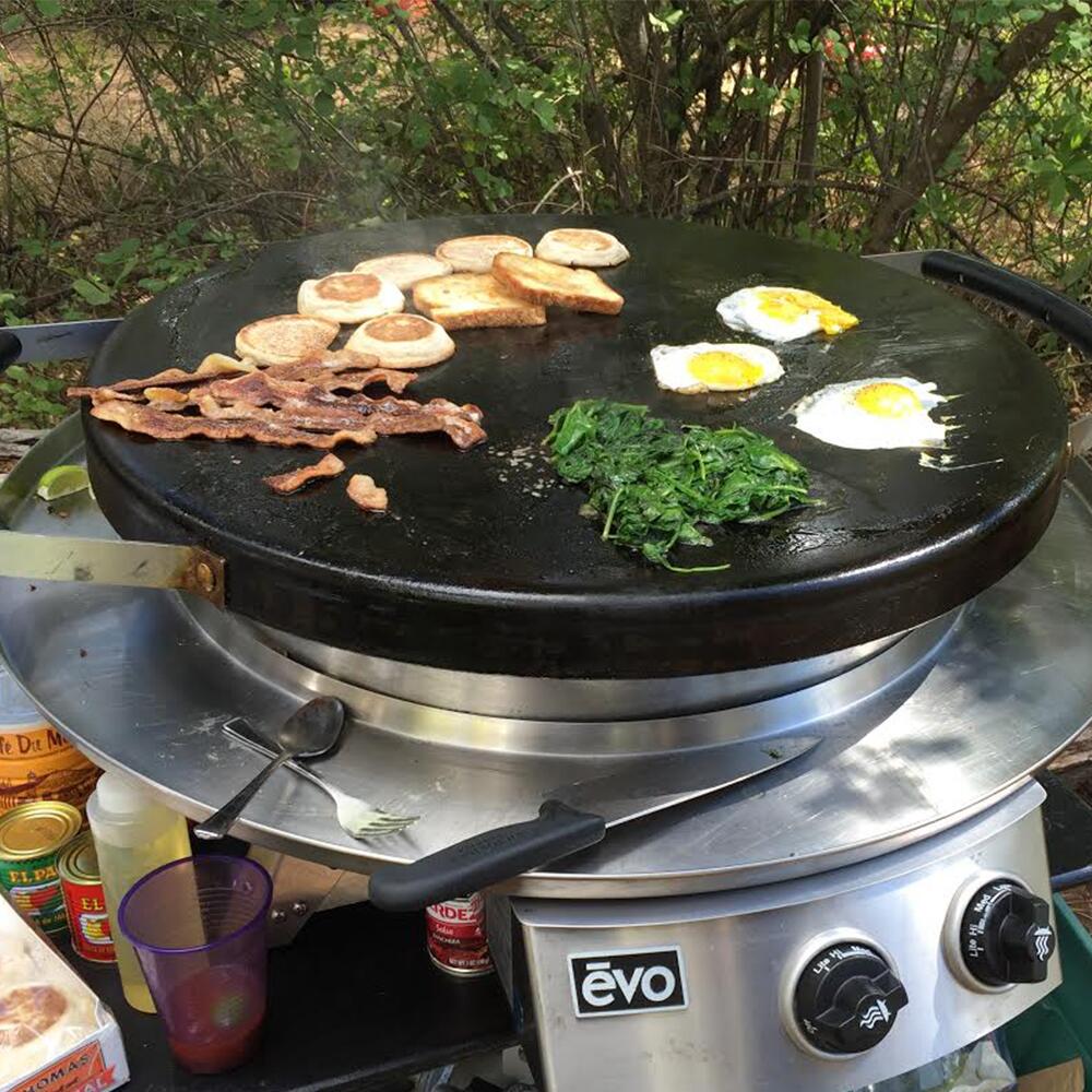 Evo Grill Outdoor Flat Top Grill Evo® Professional 2-Burner