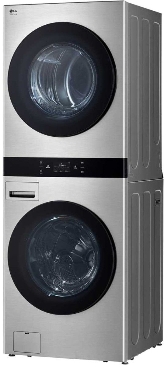 LG WashTower™ Noble Steel Electric Laundry Center, 5.8 Cu. Ft. Washer, 7.4 Cu. Ft. Dryer-3