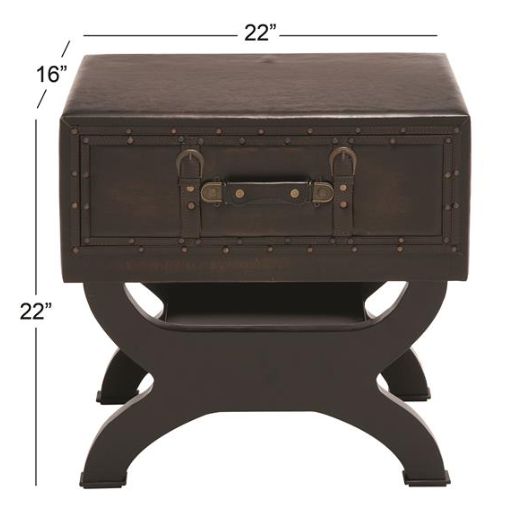 Deco Marche Brown End Table-2