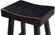 Furniture of America® Biasca 2-Piece Black Bar Stool Set-2