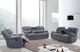 Titus Furniture Grey Recliner Sofa-2