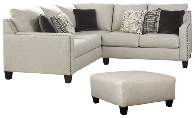 Signature Design by Ashley® Hallenberg 2-Piece Fog Living Room Seating Set-0