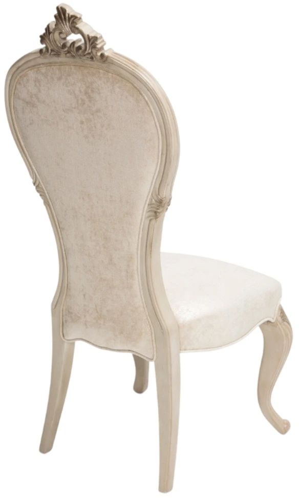 Michael Amini® Platine De Royale Champagne Side Chair-2