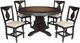 Vintage Furniture Harp 5-Piece Round Counter Height Dining Set-0