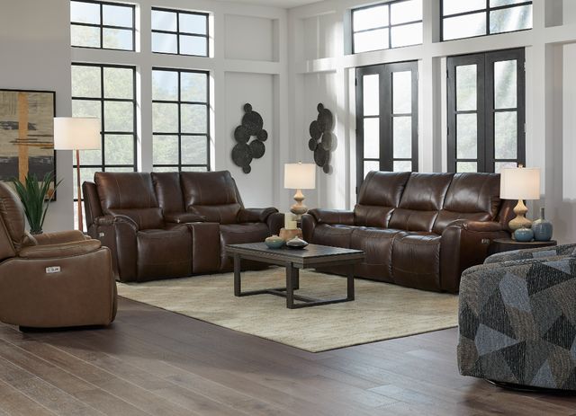 Southern Motion™ Customizable Westchester Double Manual Reclining Sofa-1