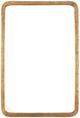 Uttermost® Vestry Antique Brass Mirror-0