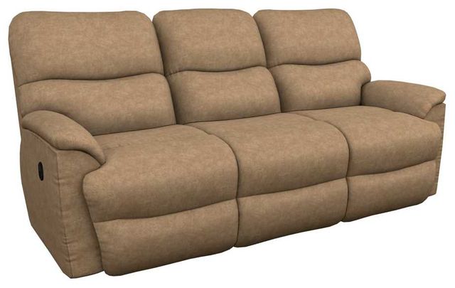 La-Z-Boy® Trouper Camel Manual Reclining Sofa-0