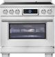 FORNO® Maximus Series Alta Qualita 36" Stainless Steel Freestanding Induction Range-0