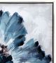 A & B Home Malone Blue/White Square Framed Floral Wall Art-2